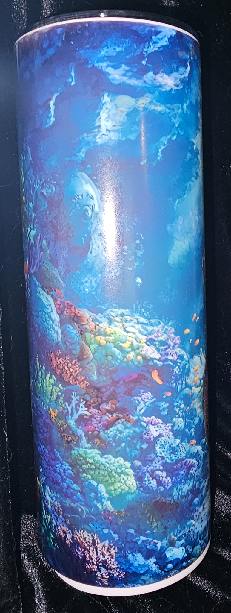 Sea Turtle 20oz Skinny Glow in the Dark Tumbler
