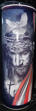 Faith Over Fear 20oz Skinny Tumbler