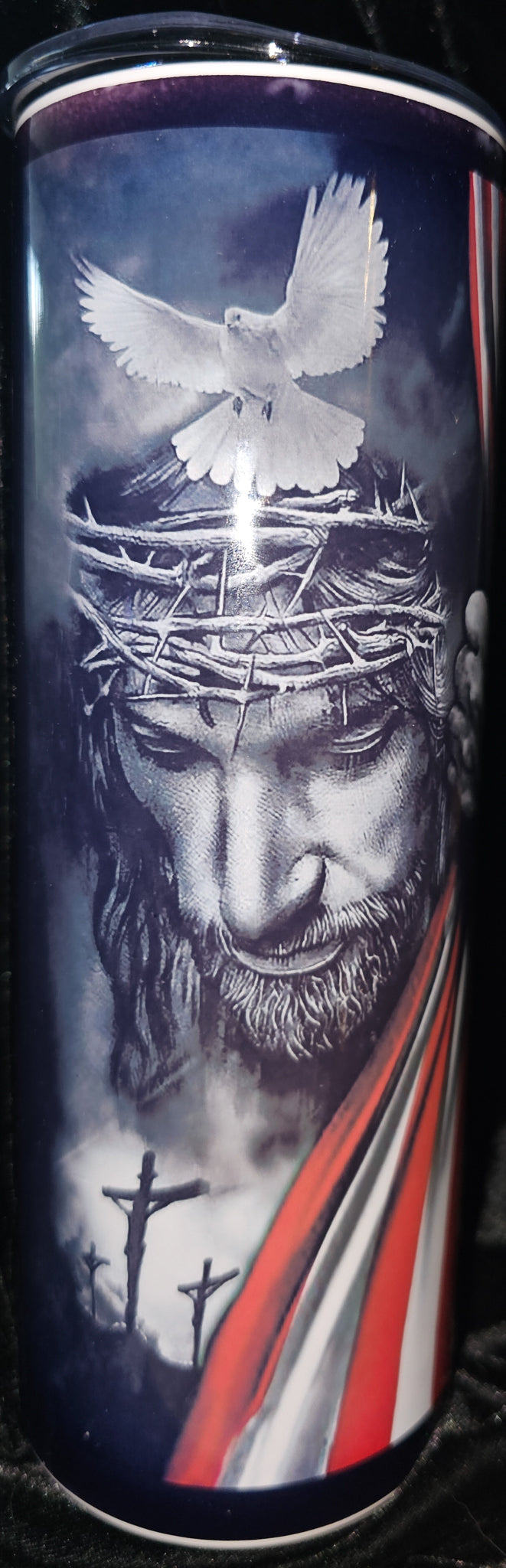 Faith Over Fear 20oz Skinny Tumbler