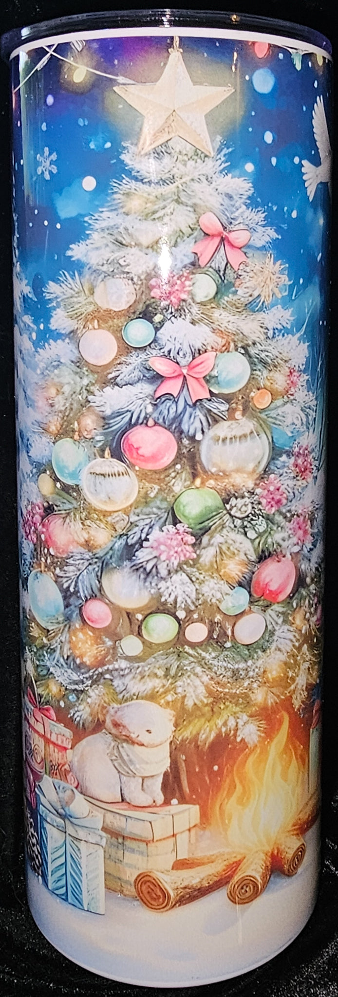 Christmas Bears 20oz Skinny Tumbler