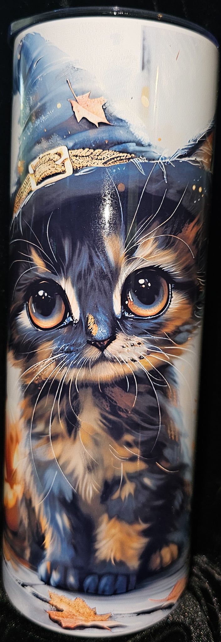 Halloween Kitty 20oz Skinny Tumbler