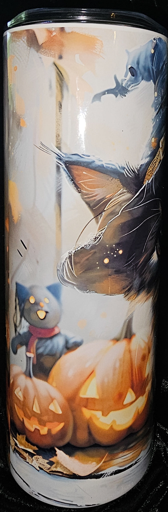 Halloween Kitty 20oz Skinny Tumbler