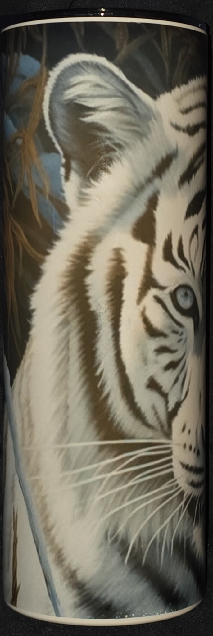 White Tiger 20 oz Skinny Tumbler