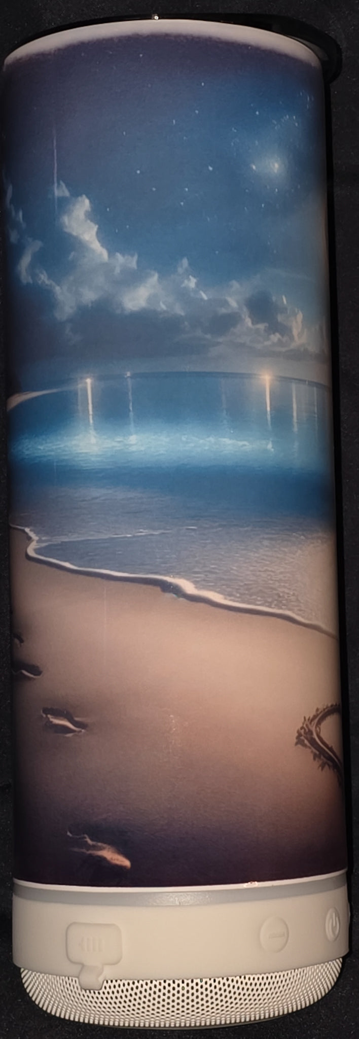 Footprints In the Sand 20oz Straight Speaker Tumbler