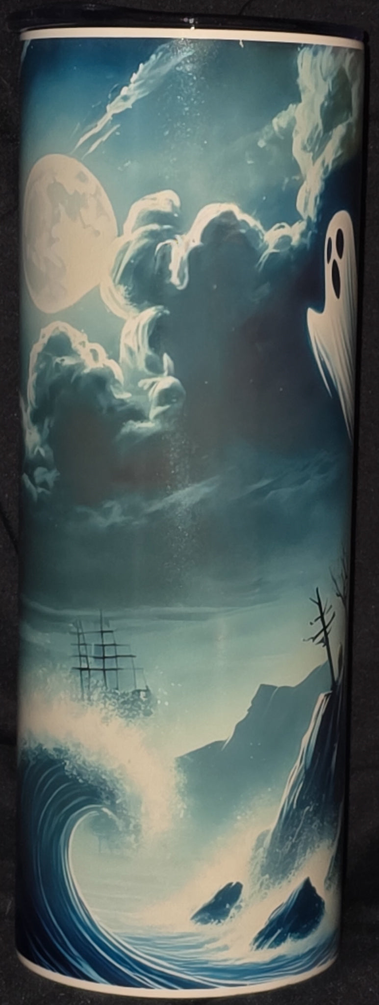 Haunted Lighthouse 20oz Glow in the Dark Skinny Tumbler