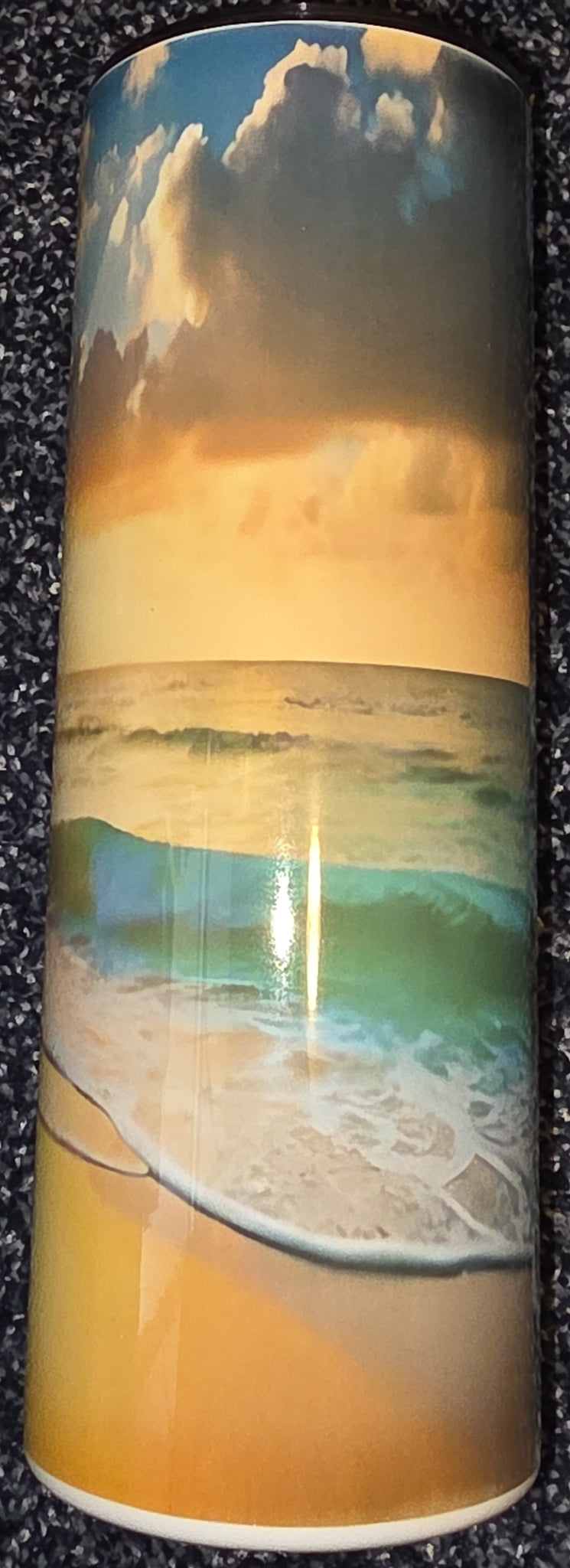 Sunshine Beach 20oz Skinny Tumbler