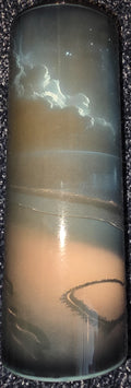 Heart On A Moonlit Beach 20oz Skinny Tumbler