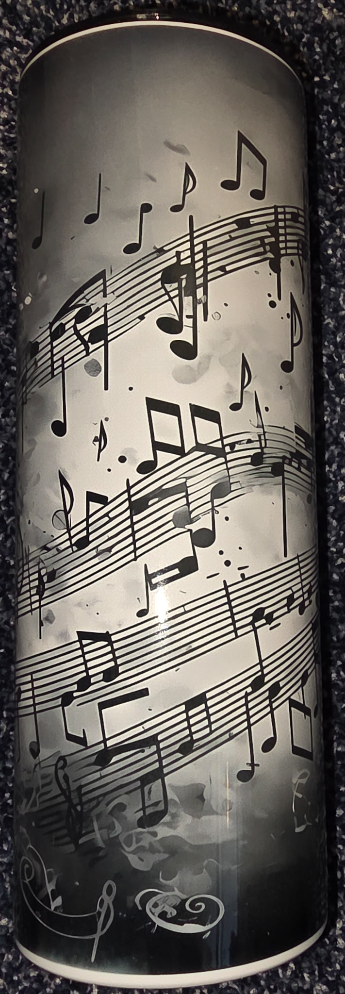 Music 20oz Skinny Tumbler