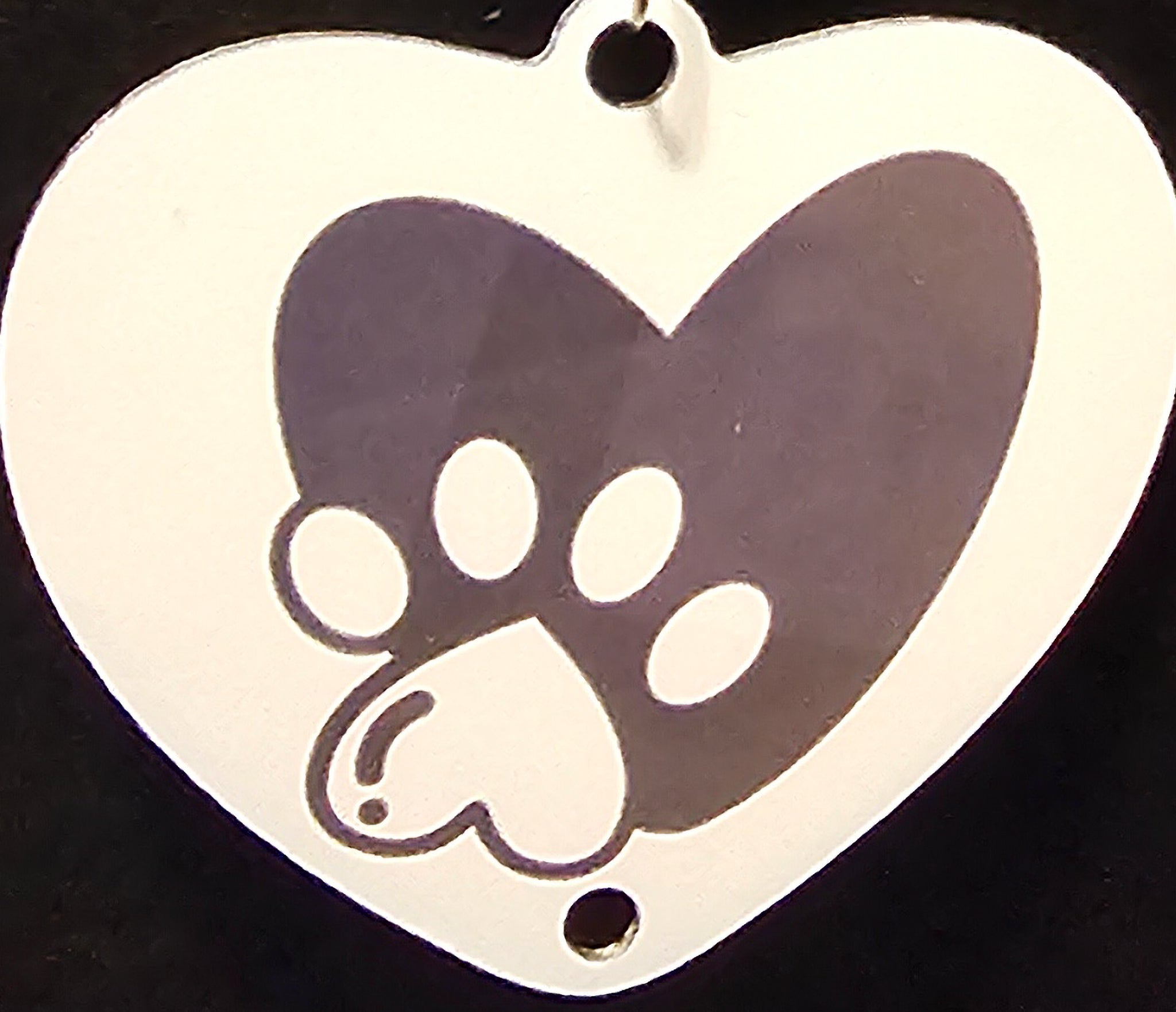 Paw Print Polar Bear Wind Spinner