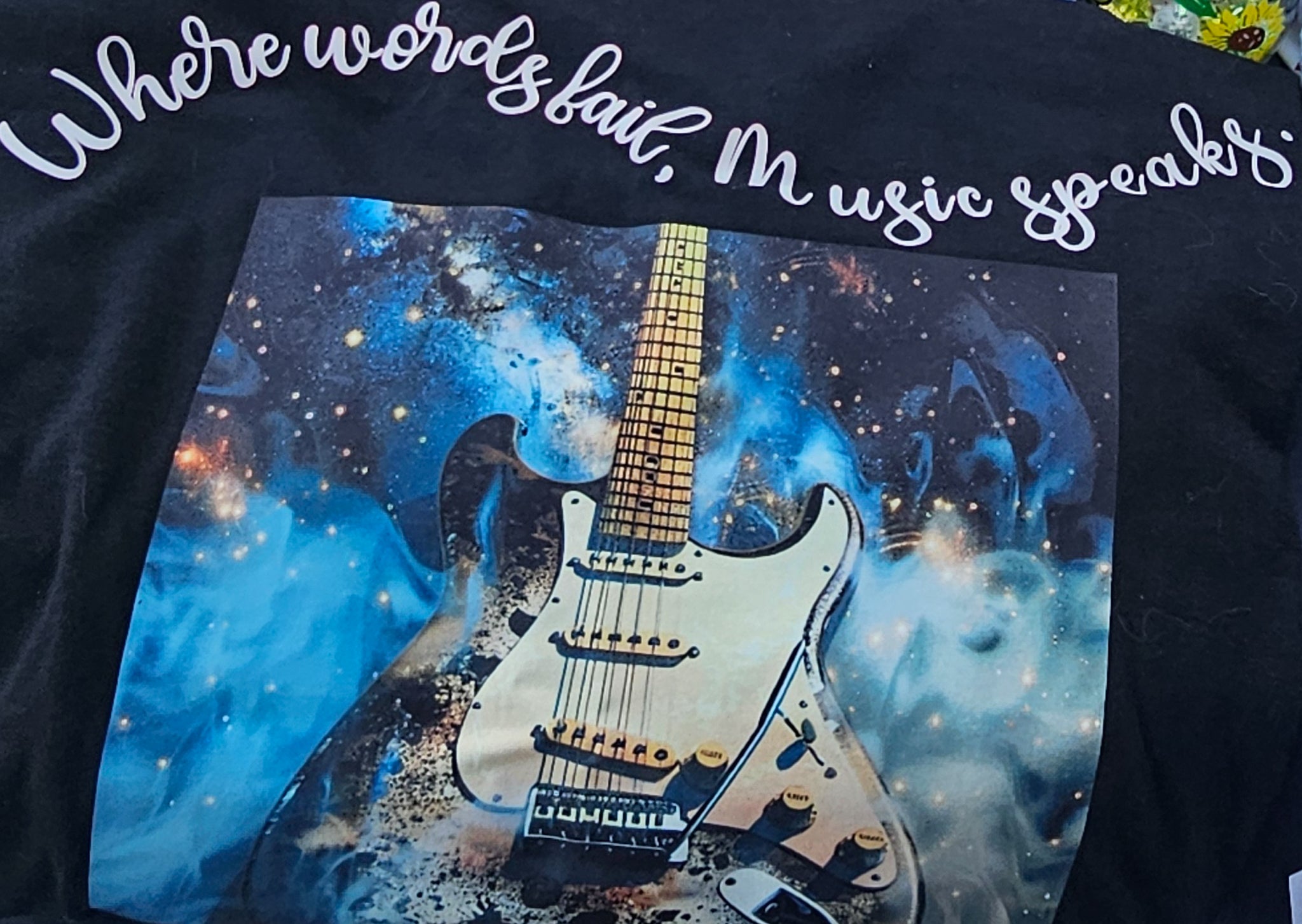 Where Words Fail, Music Speaks T-Shirt