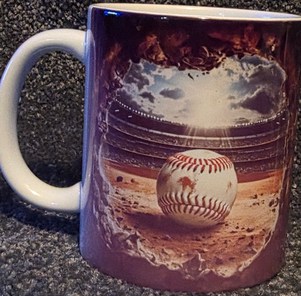 Baseball In a Stadium 11oz Coffee Mug