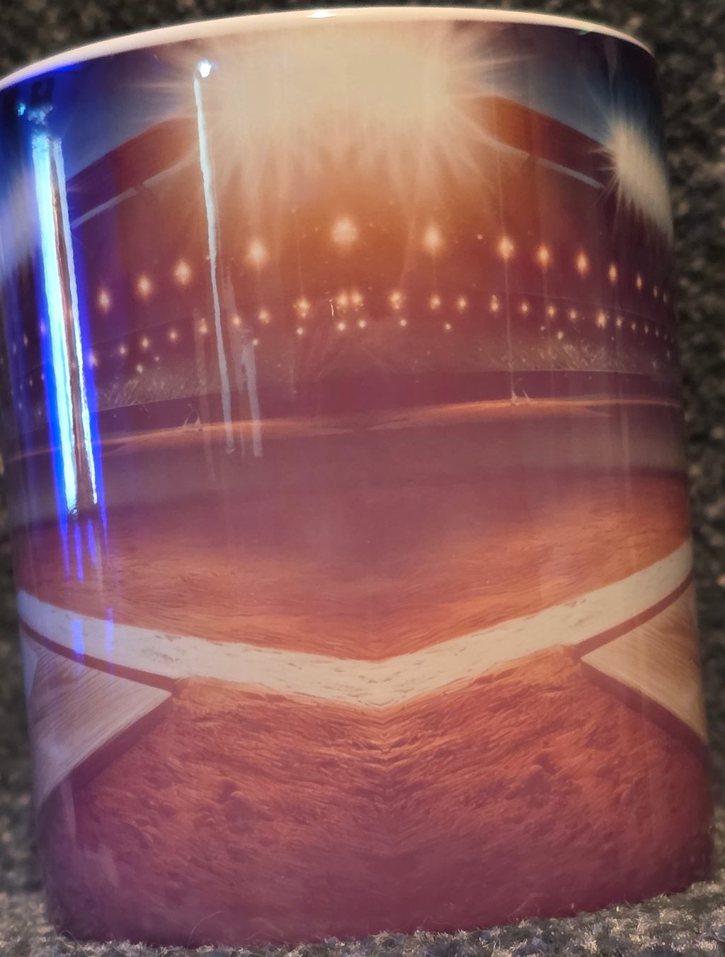 Baseball In a Stadium 11oz Coffee Mug
