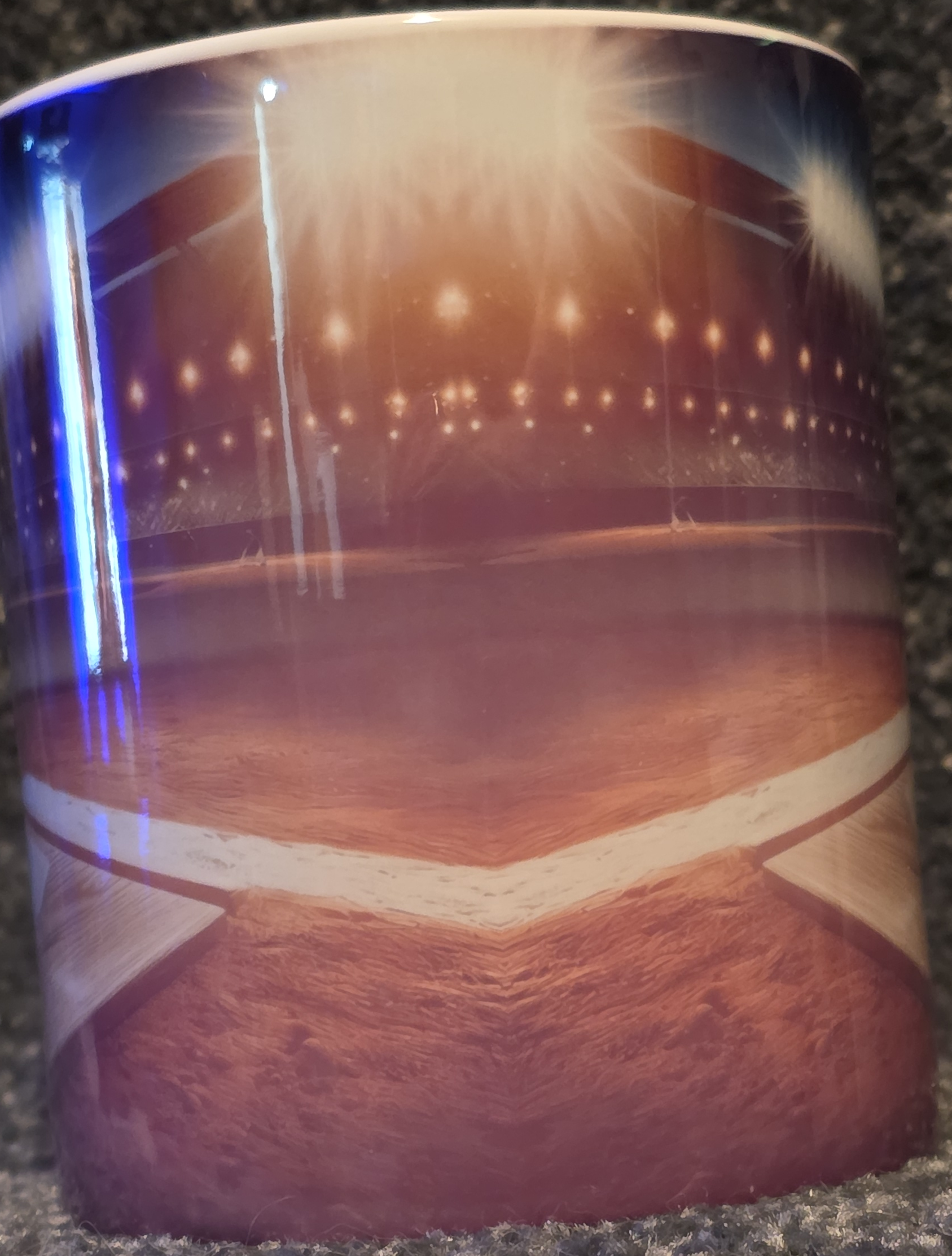Baseball In a Stadium 11oz Coffee Mug