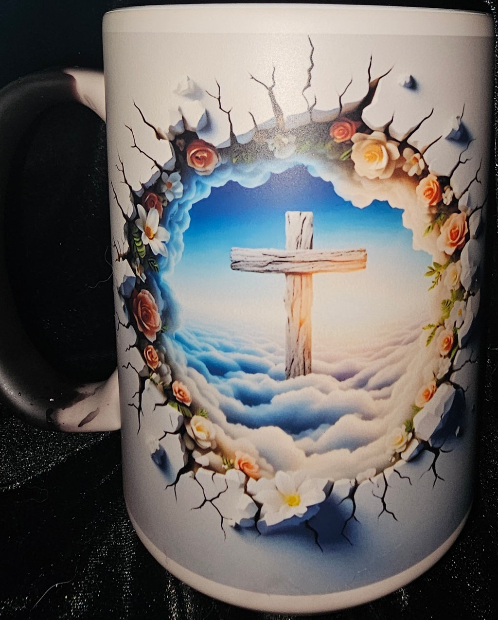 Cross In The Clouds 15oz Color Changing Coffee Mug