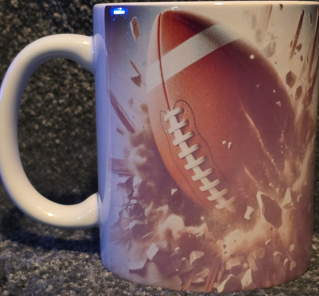 Football 11oz Coffee Mug