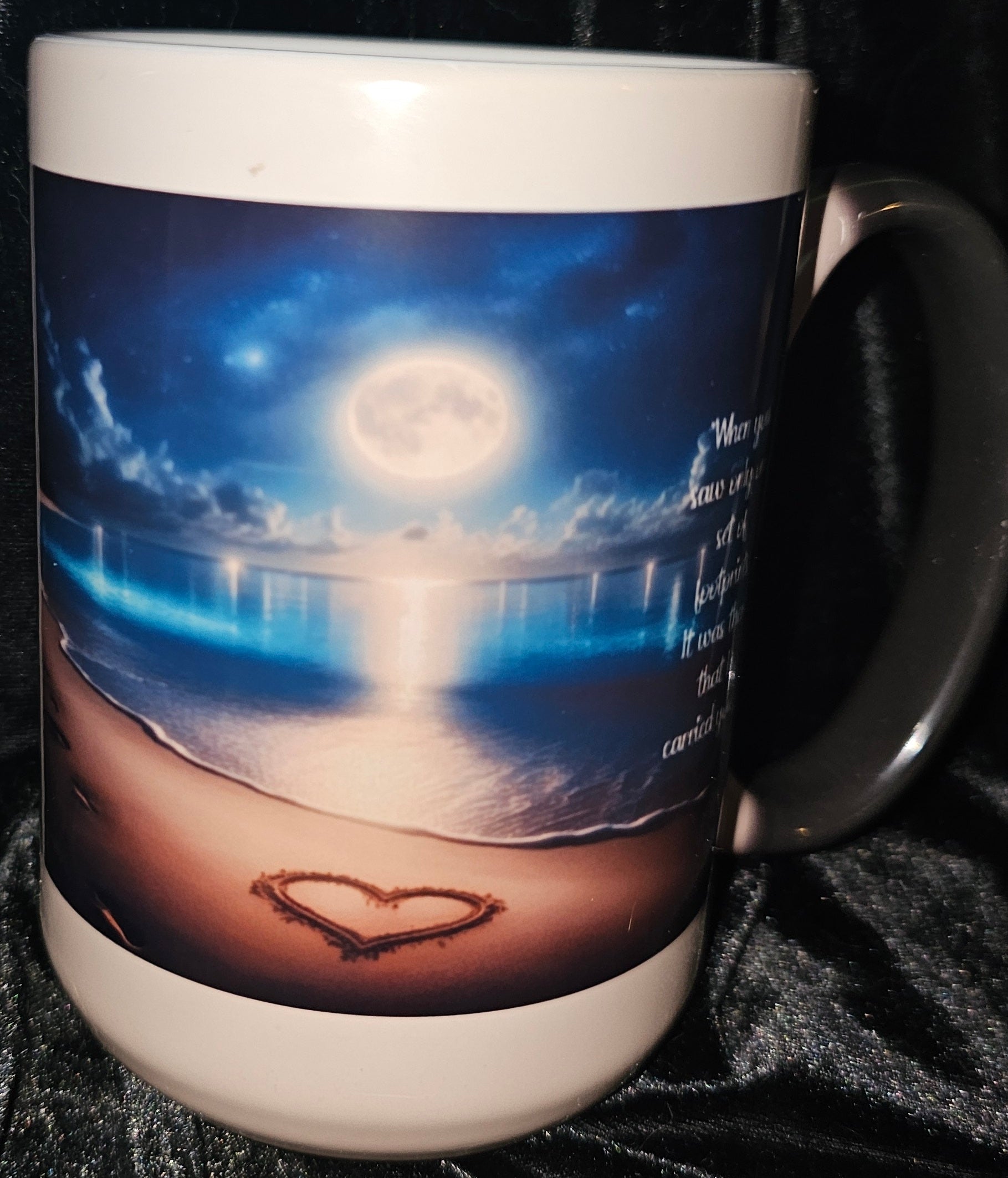 Footprints 15oz Color Changing Coffee Mug