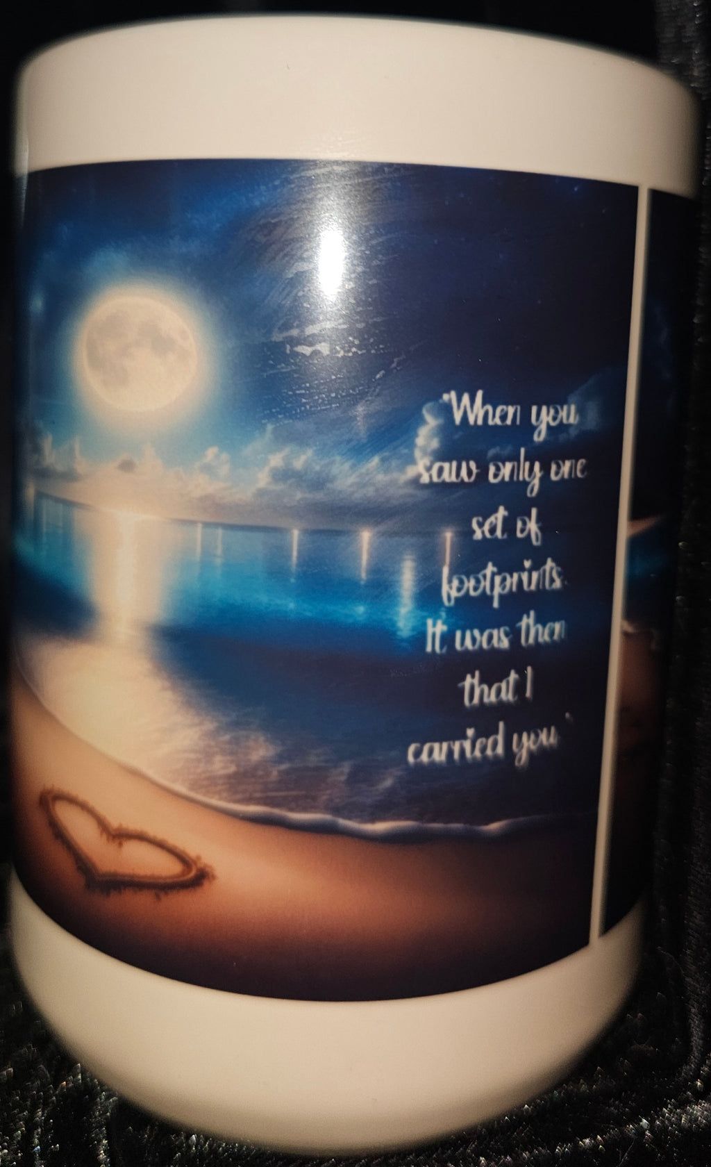 Footprints 15oz Color Changing Coffee Mug