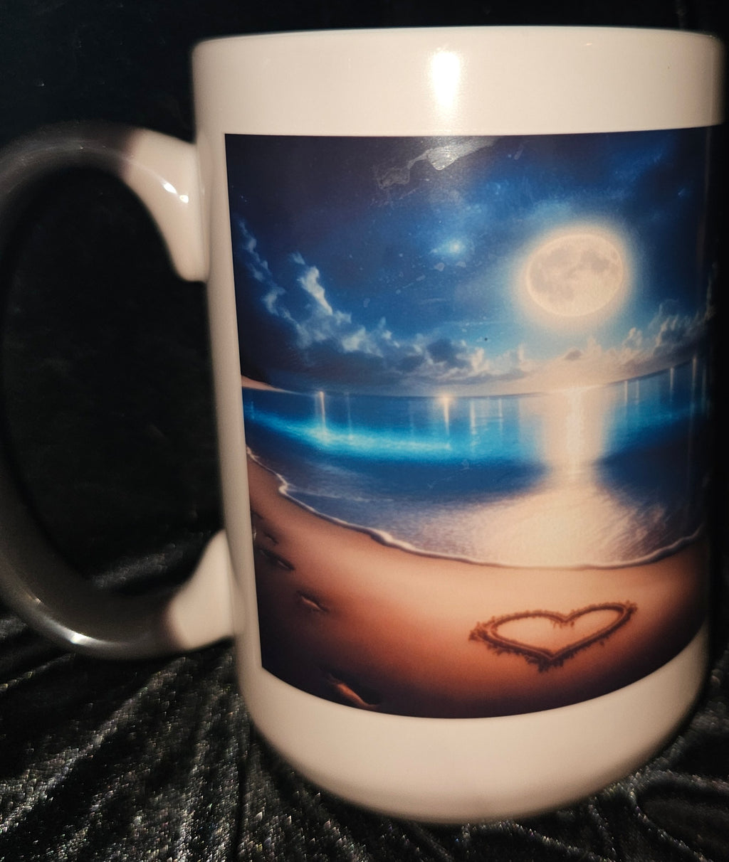 Footprints 15oz Color Changing Coffee Mug