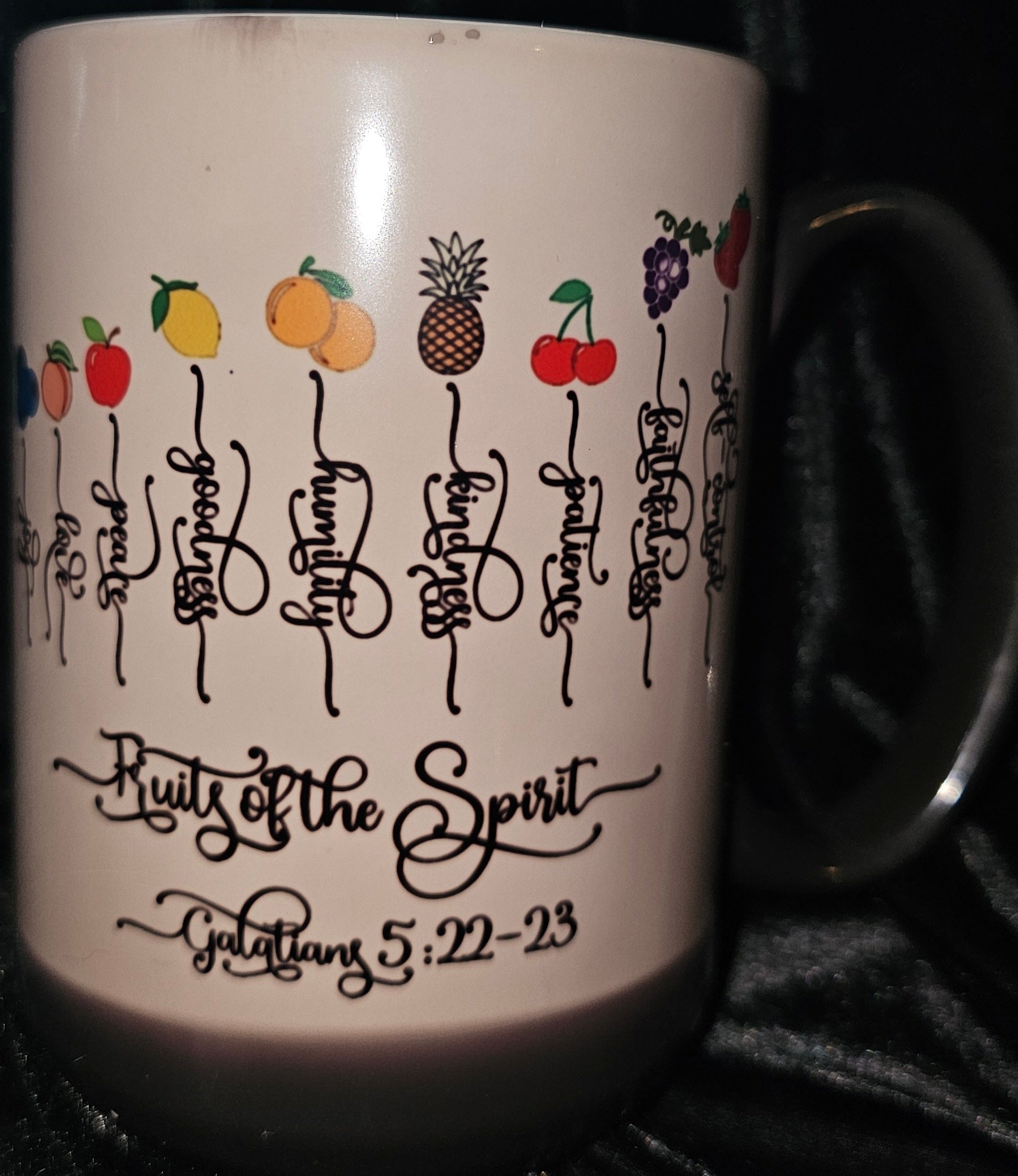 Fruits of the Spirit 15oz Color Changing Coffee Mug