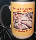 God is Still Writing 15oz Color Changing Coffee Mug