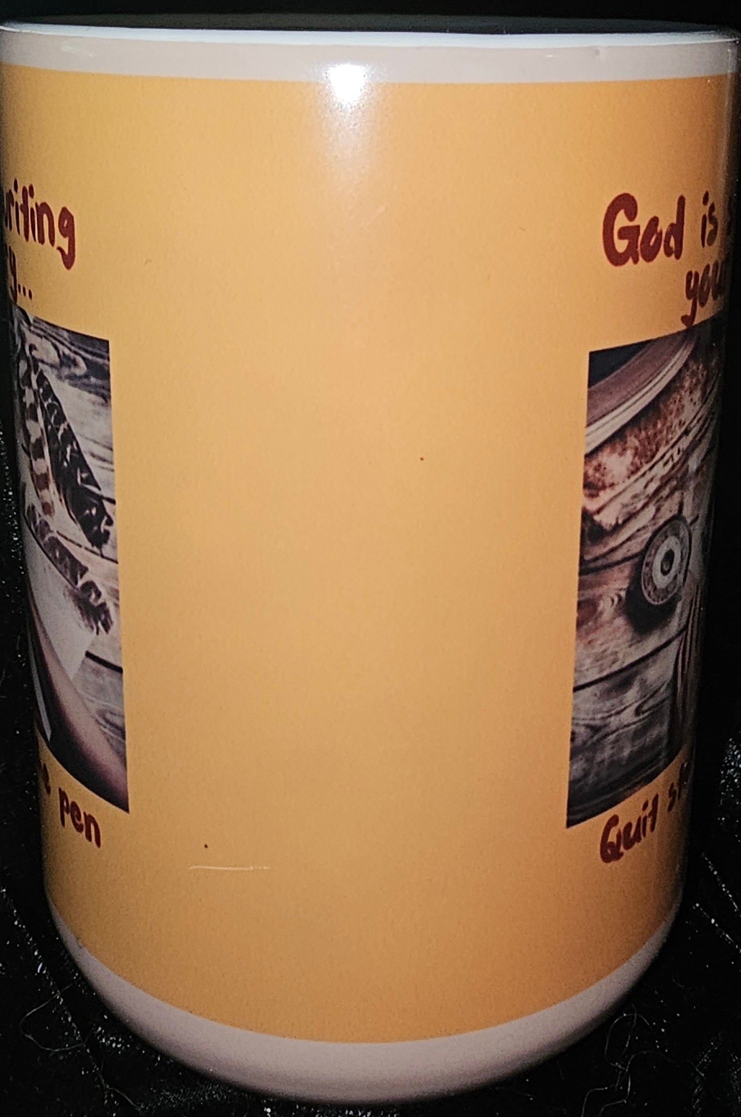 God is Still Writing 15oz Color Changing Coffee Mug