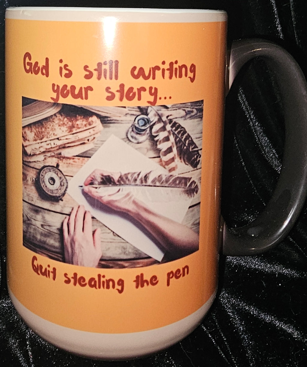 God is Still Writing 15oz Color Changing Coffee Mug