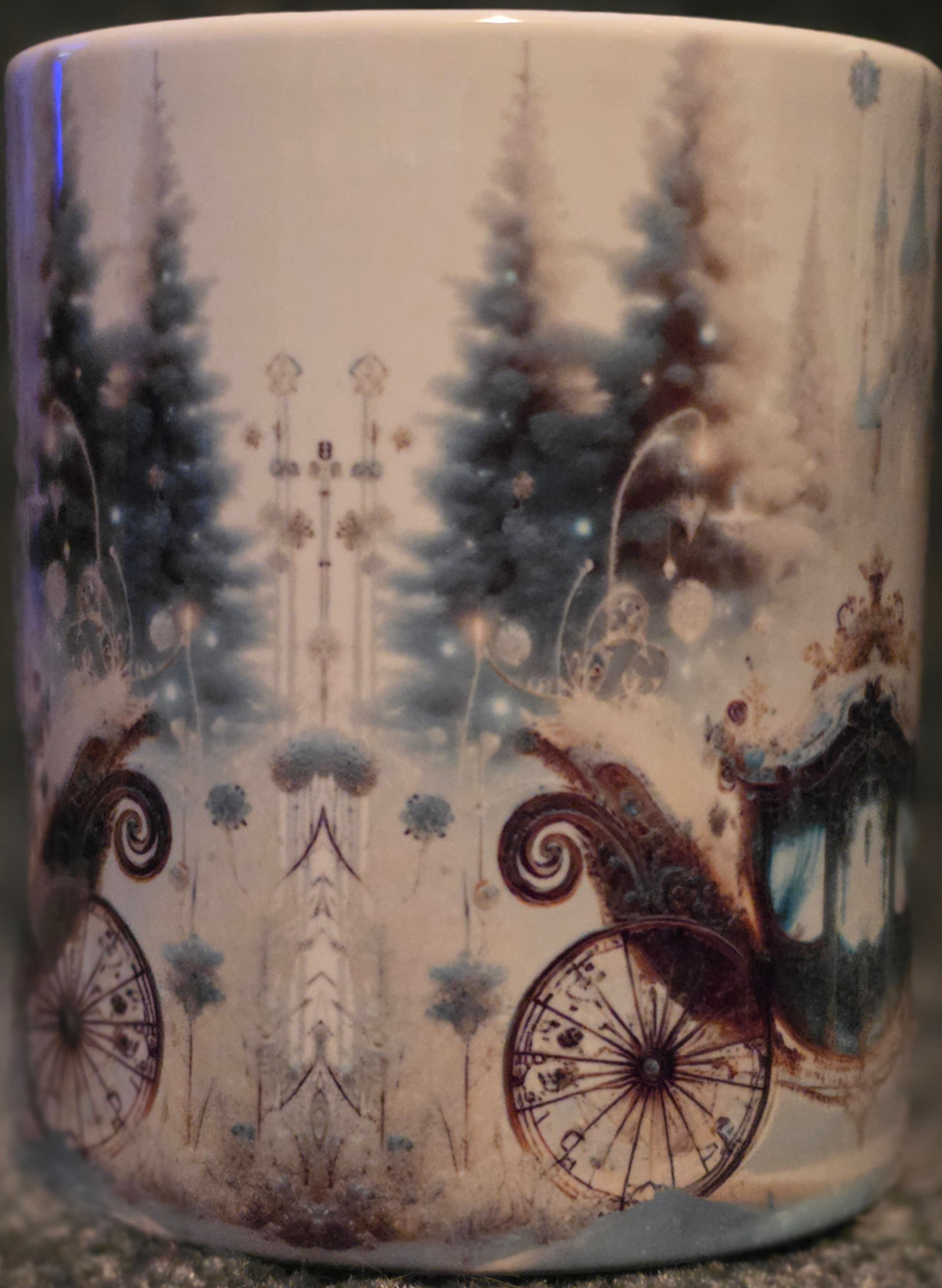 Golden Carriage 11oz Coffee Mug
