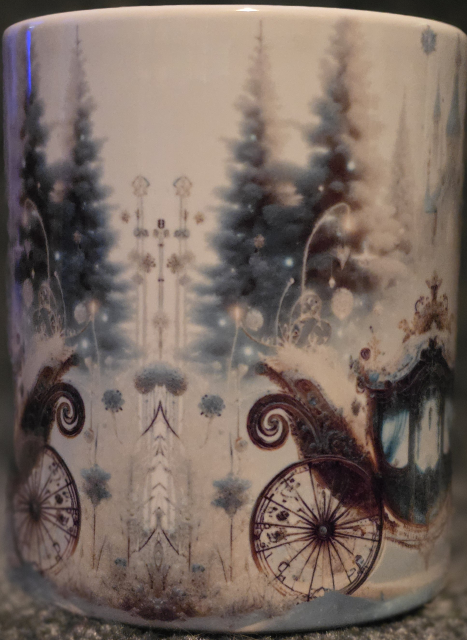 Golden Carriage 11oz Coffee Mug