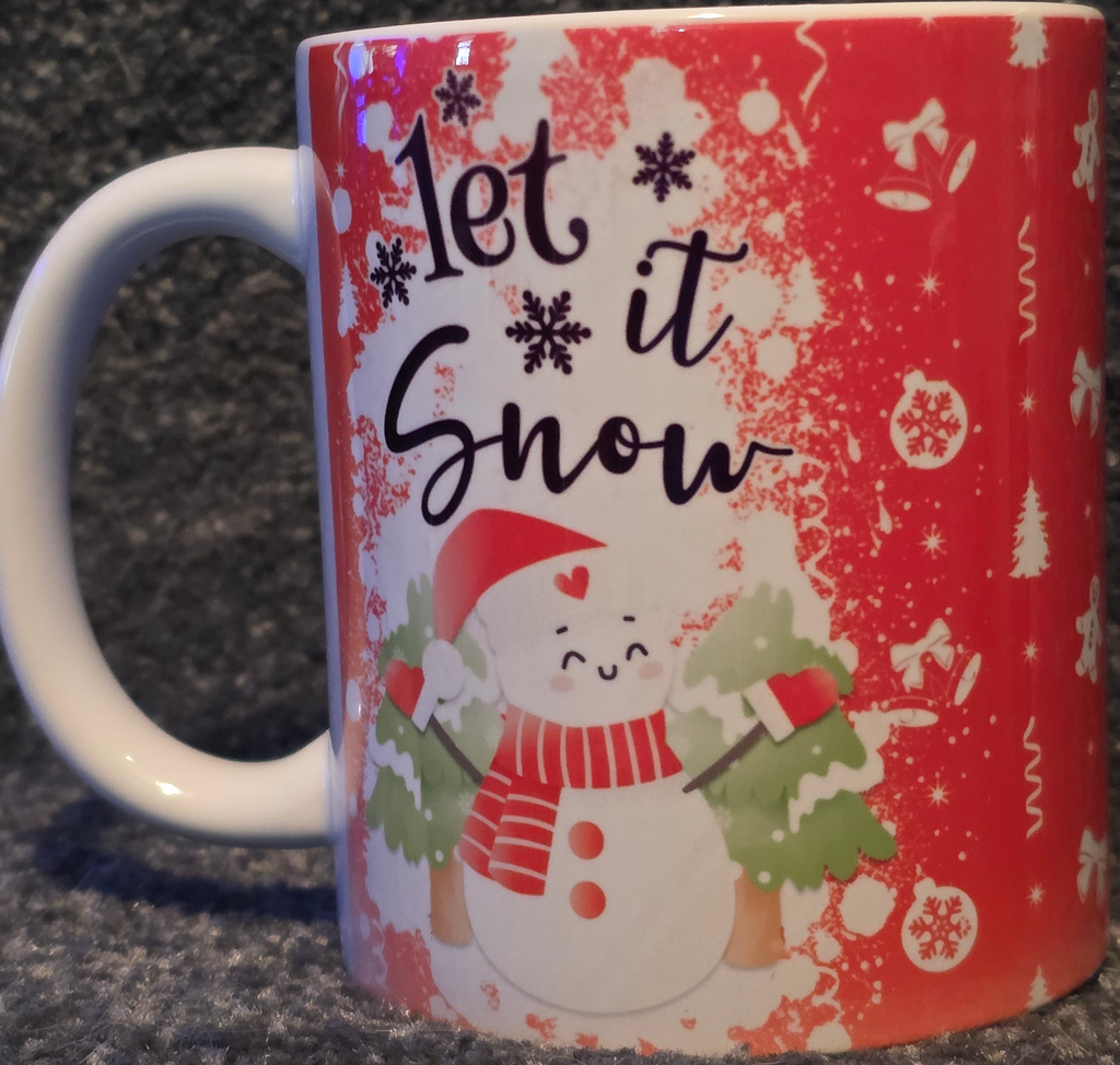 Let It Snow 11oz Coffee Mug