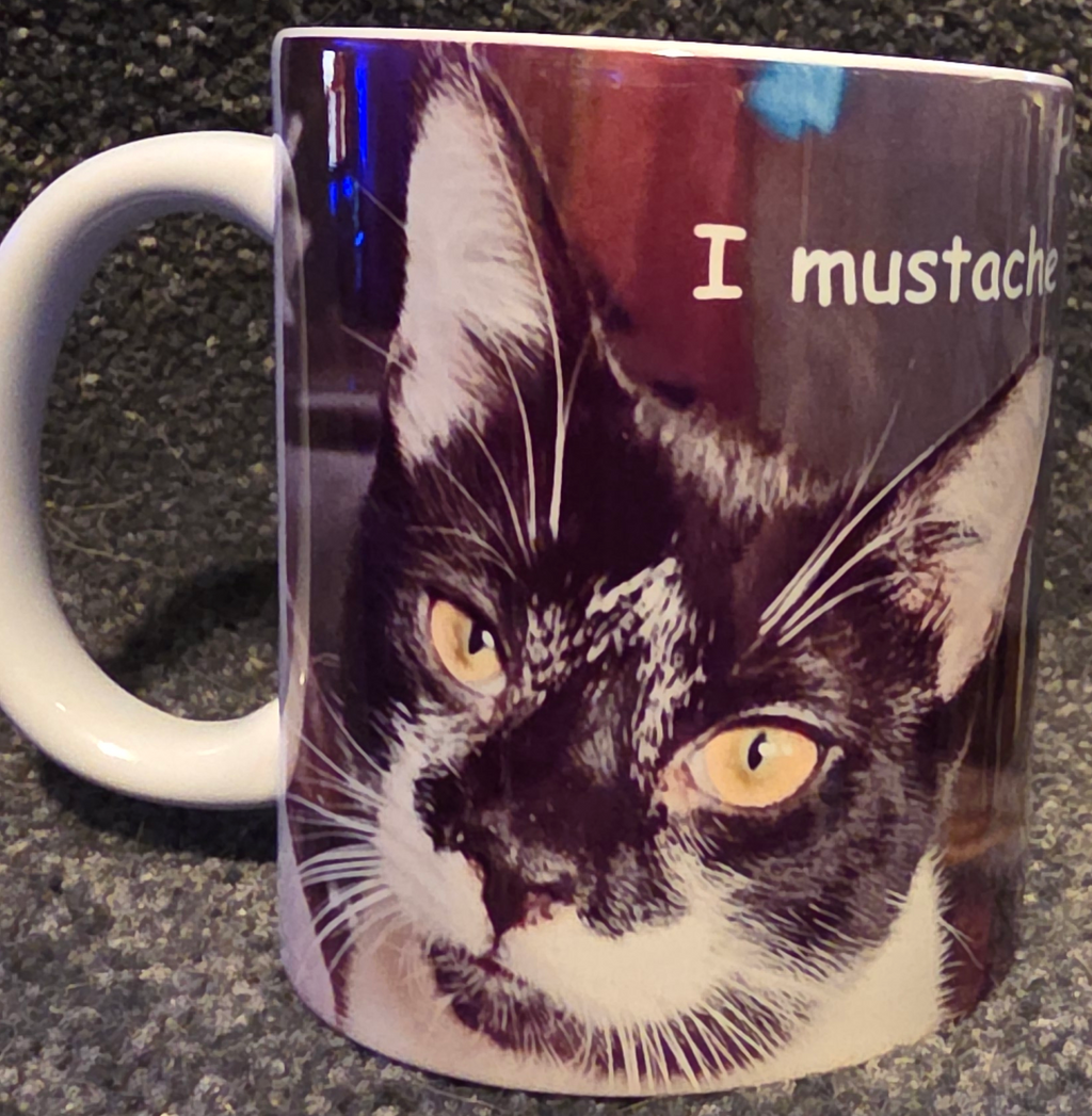 Hello! I Mustache You a Question 11oz Coffee Mug