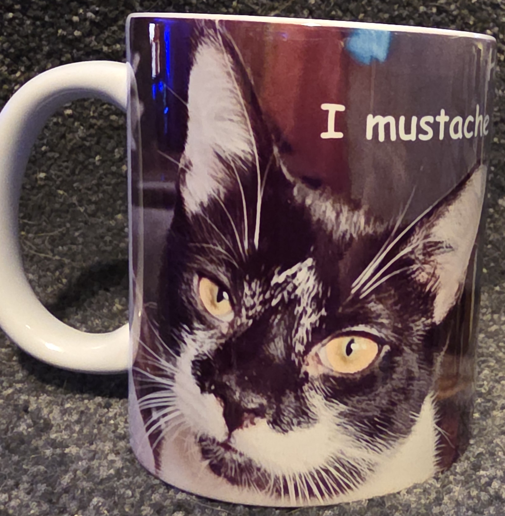 Hello! I Mustache You a Question 11oz Coffee Mug
