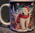 Polar Bear Christmas 11 oz Coffee Mug