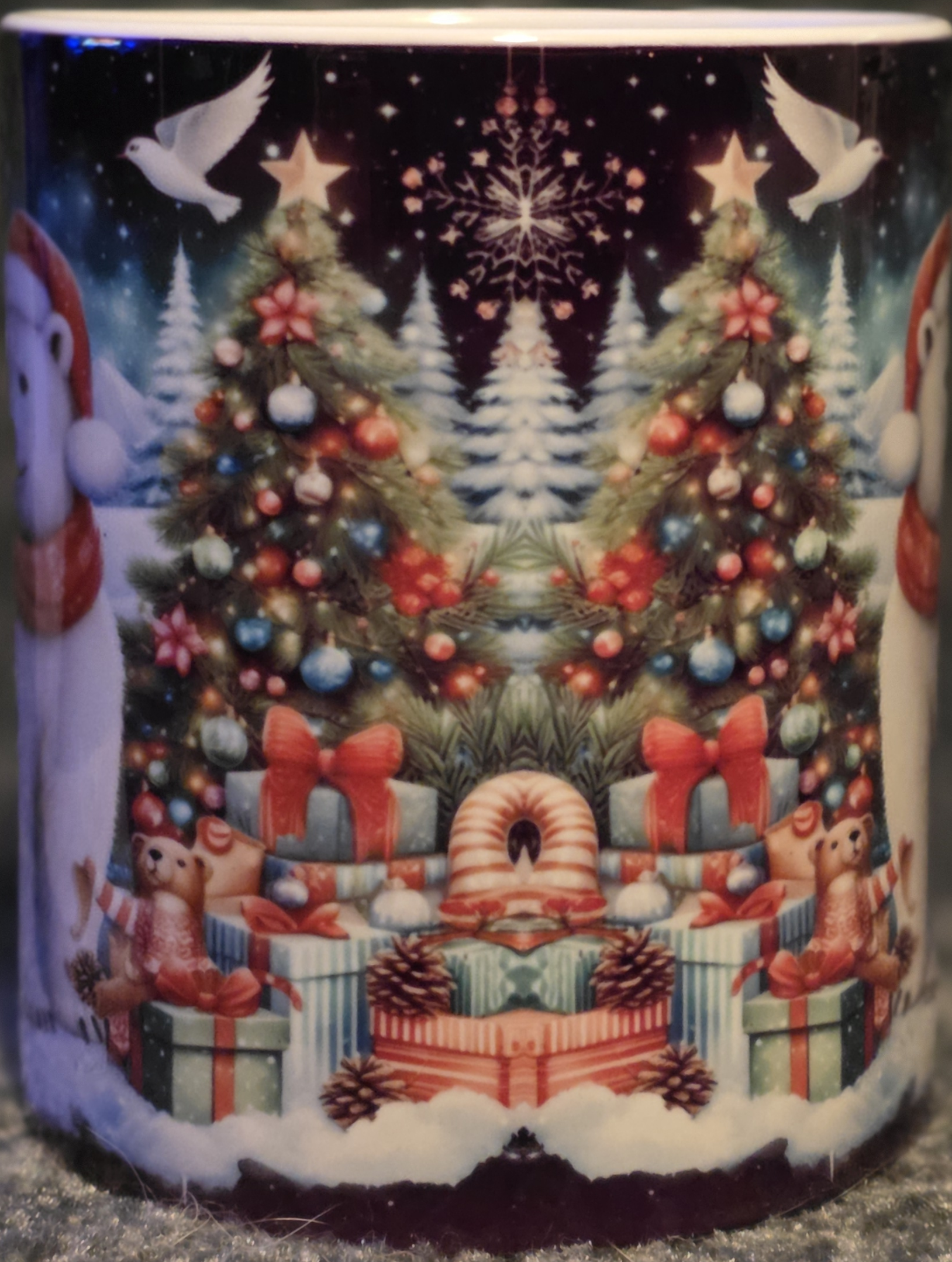 Polar Bear Christmas 11 oz Coffee Mug