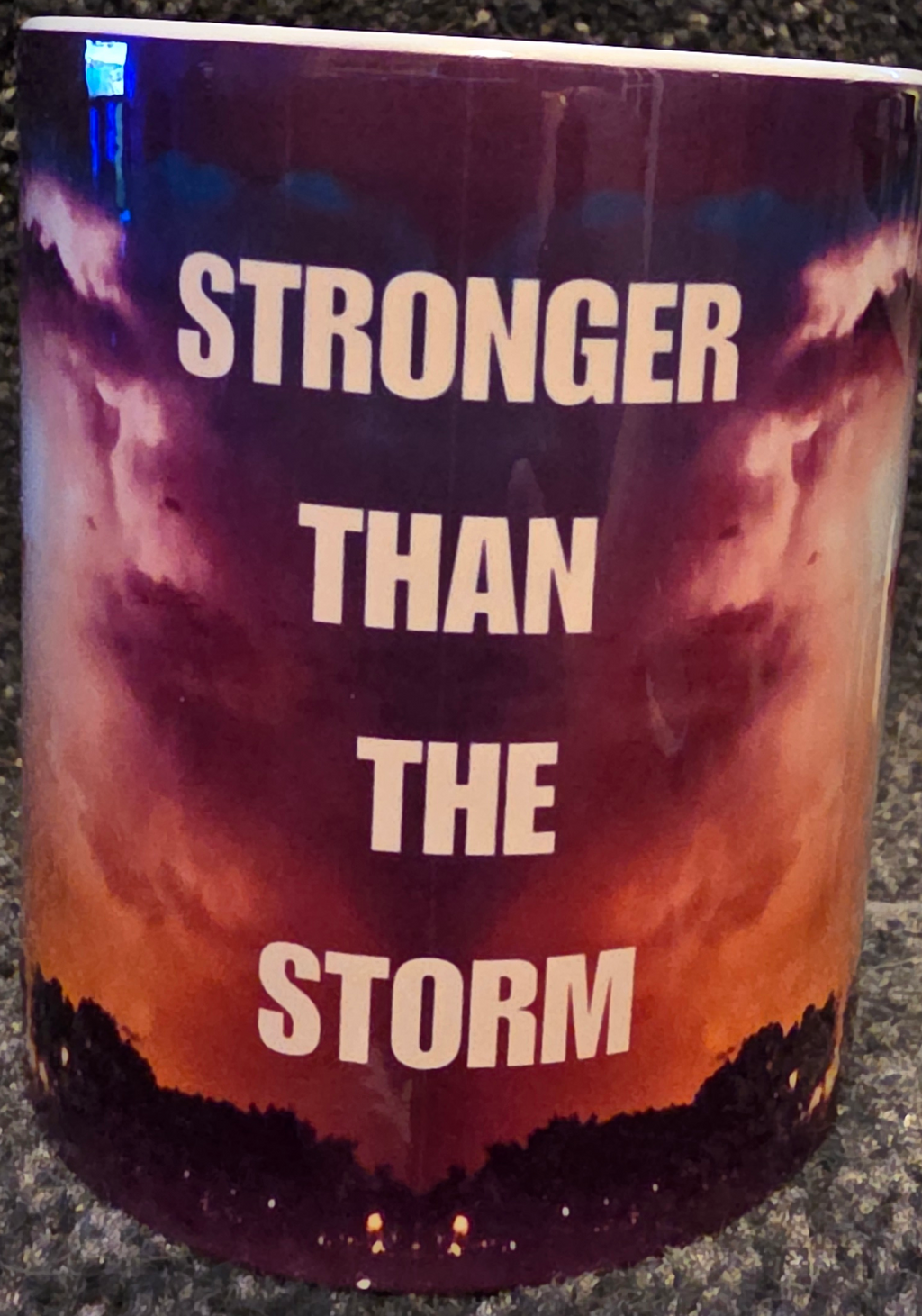 Stronger Than the Storm 2 11oz Coffee Mugs