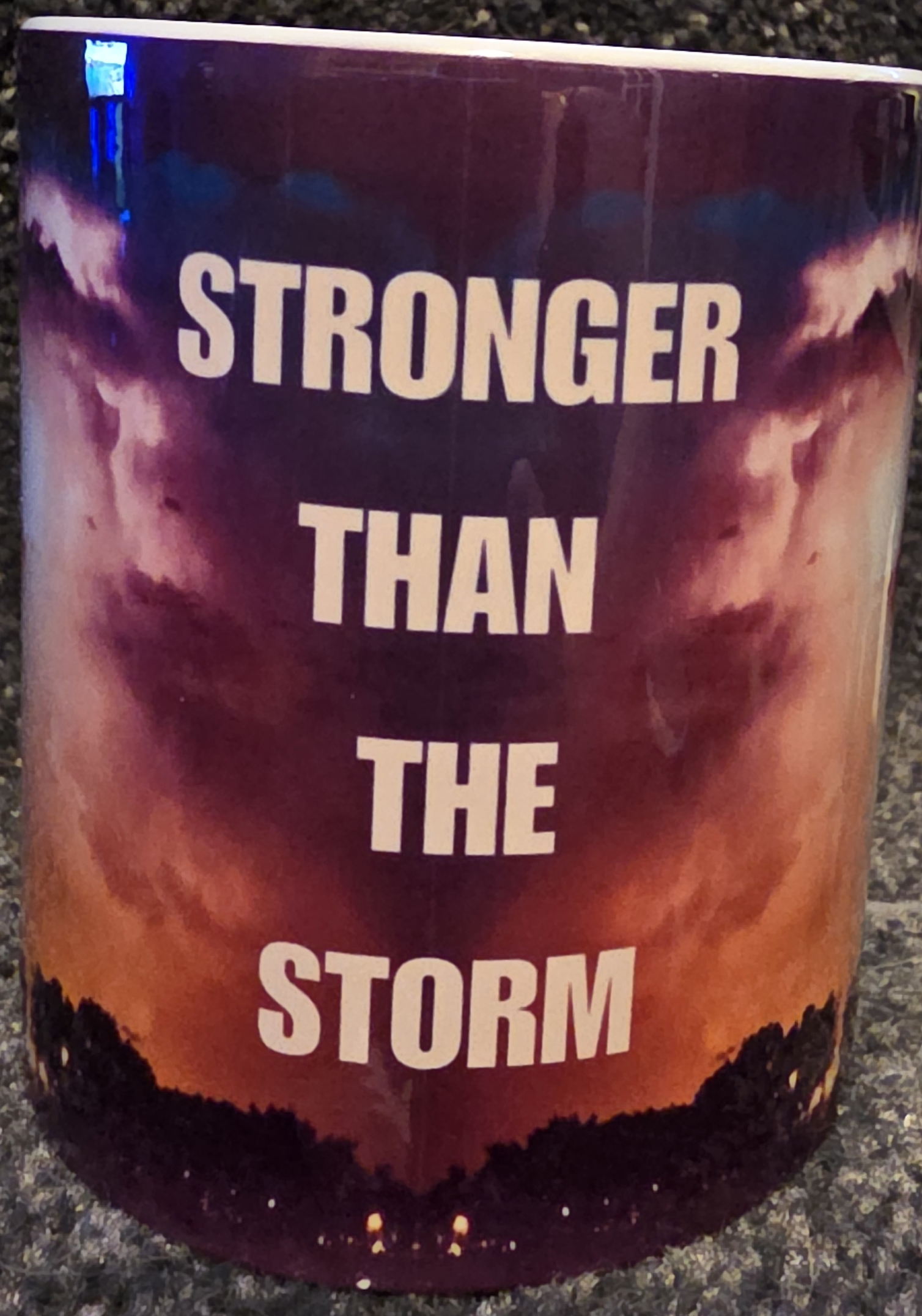 Stronger Than the Storm 2 11oz Coffee Mugs