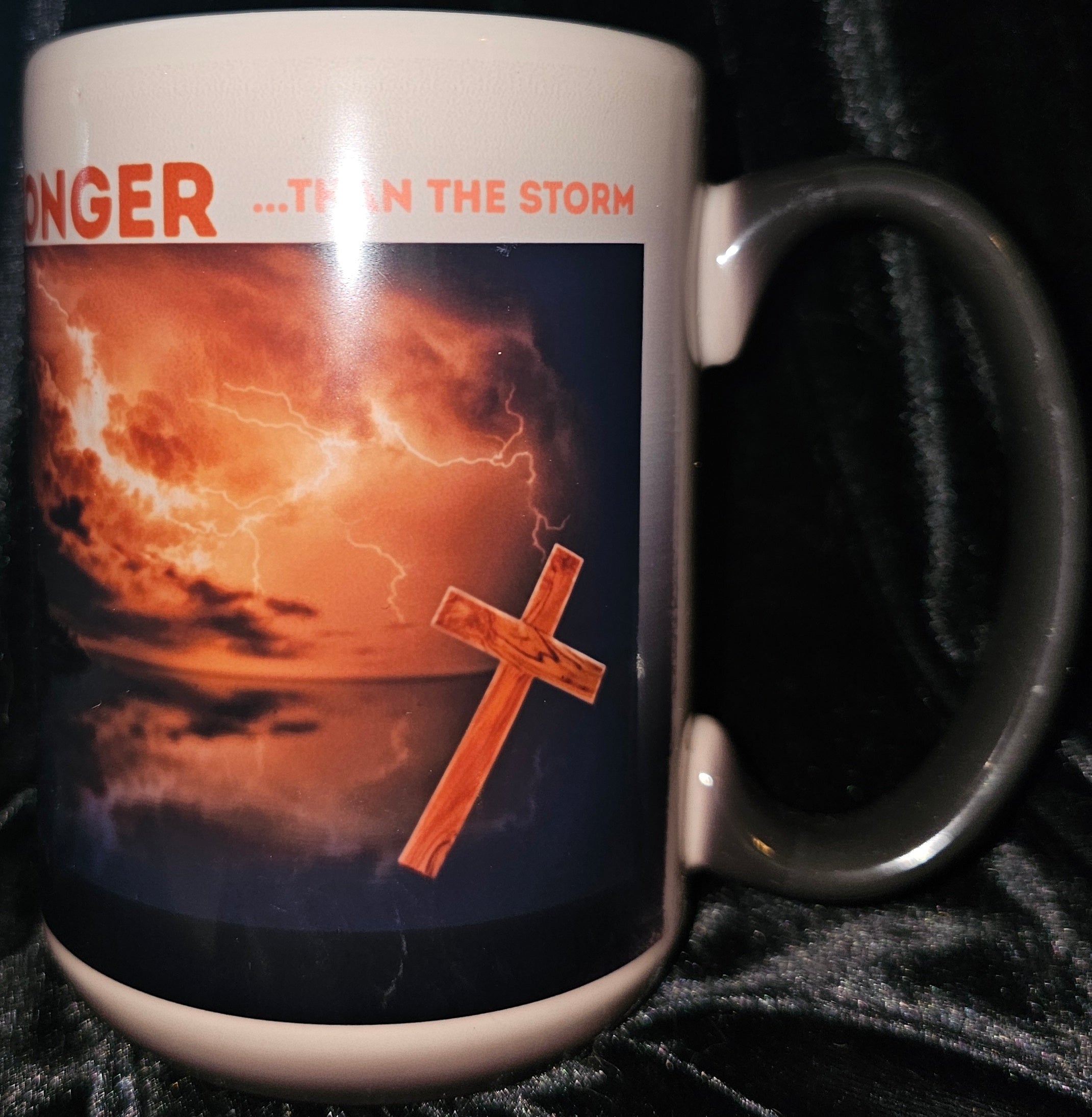 Stronger Than The Storm 15oz Color Changing Coffee Mug