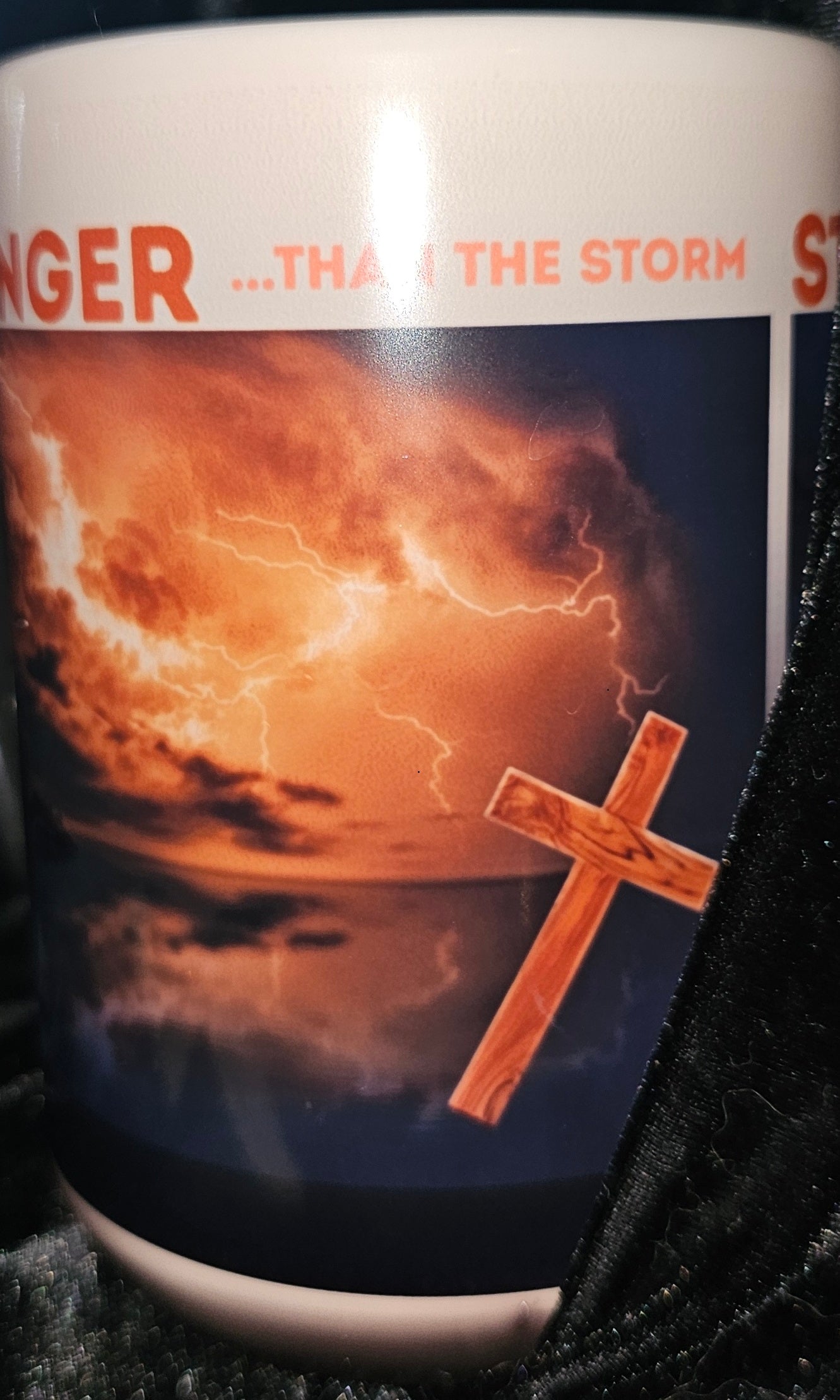 Stronger Than The Storm 15oz Color Changing Coffee Mug