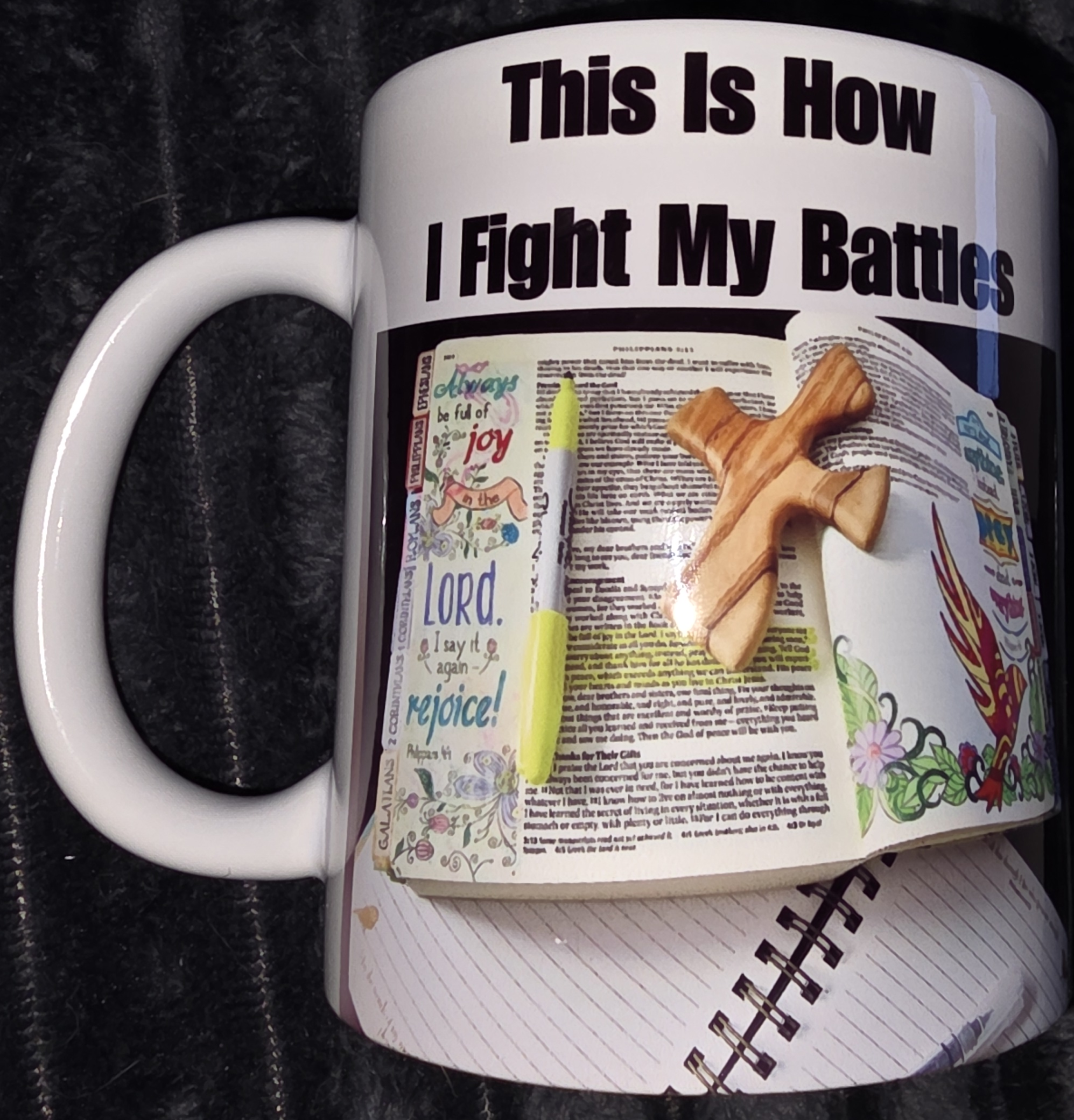 This Is How I Fight My Battles 11oz Coffee Mug