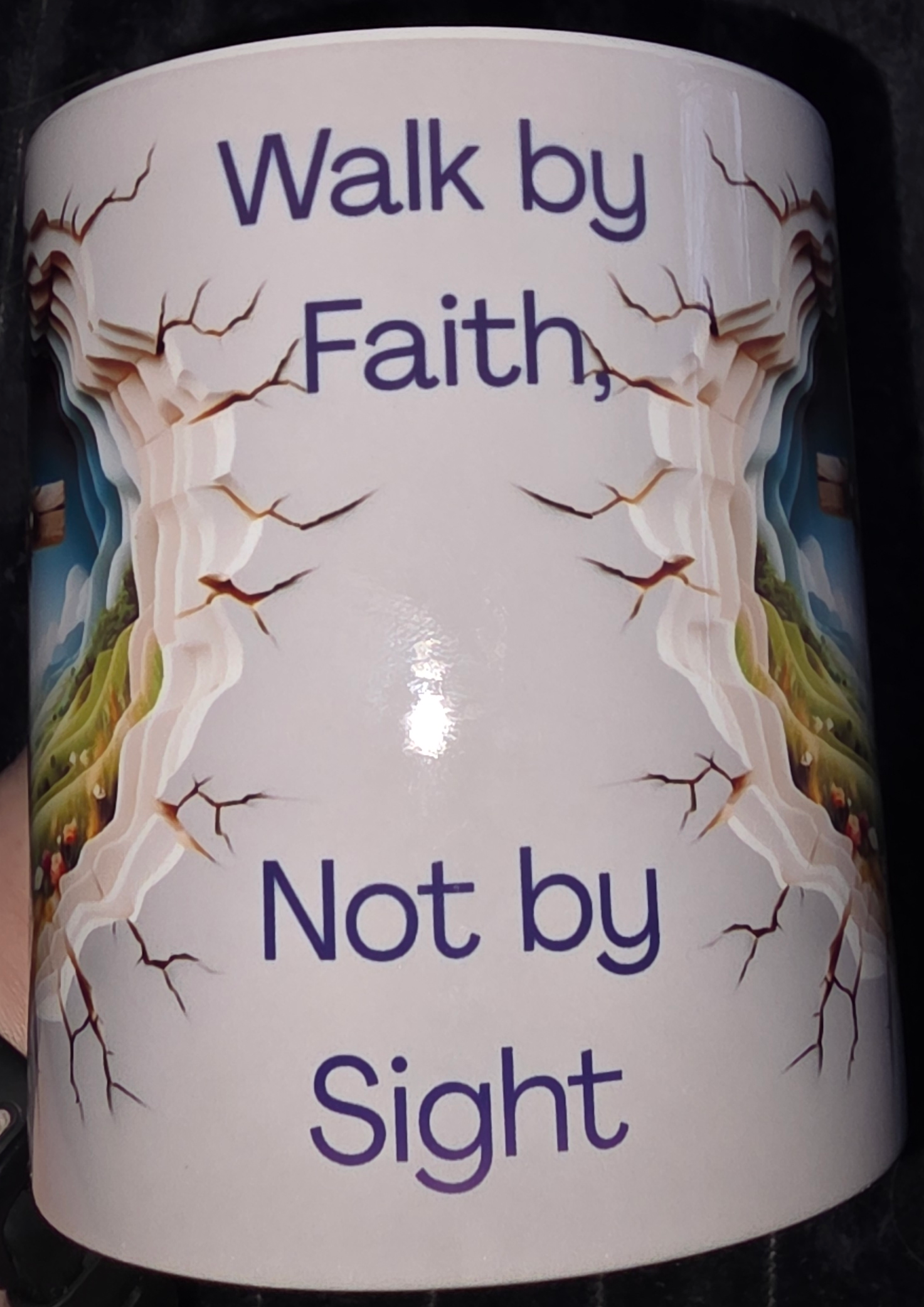 Walk By Faith 11oz Coffee Mug