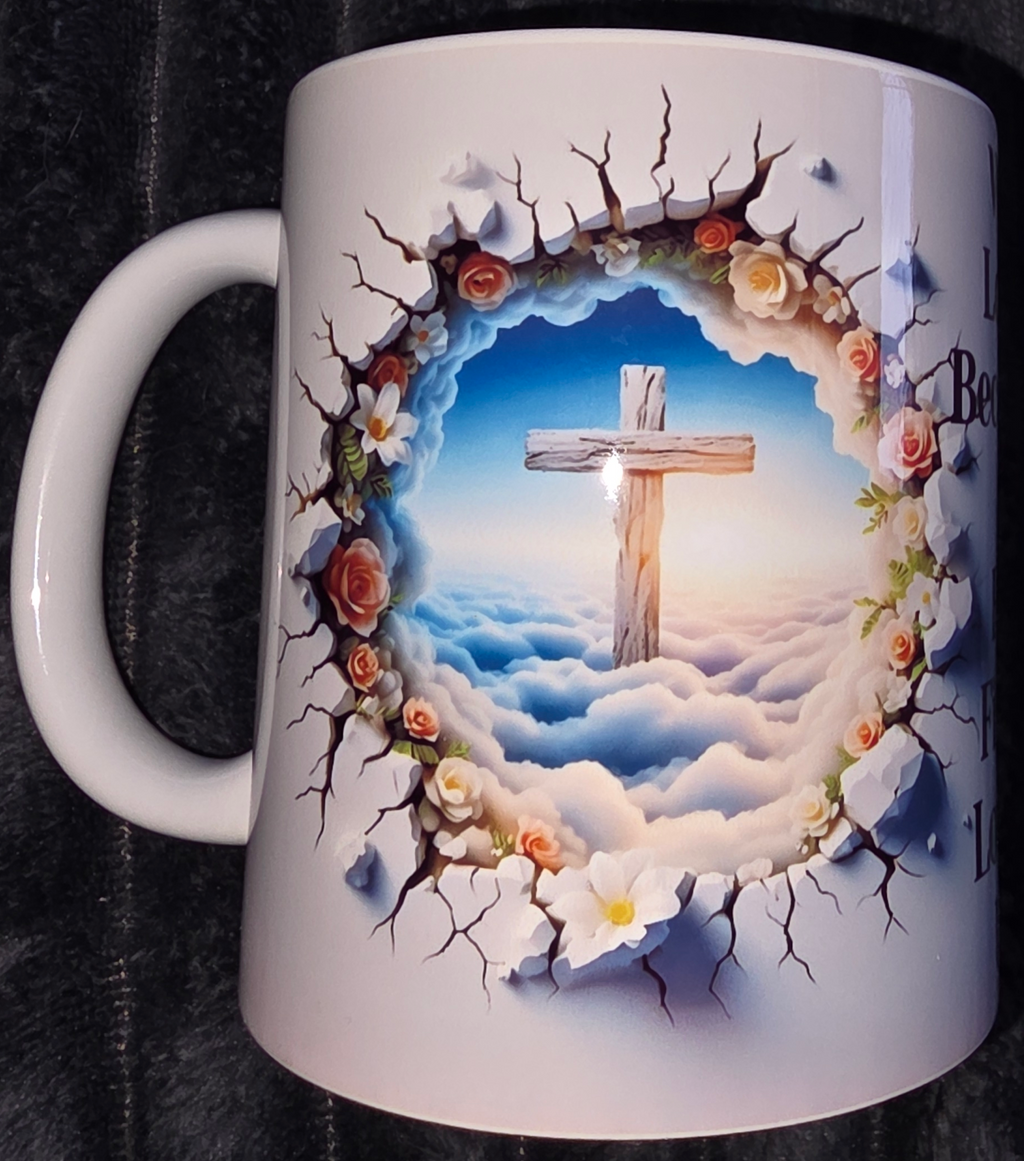 We Love Because 11oz Coffee Mug