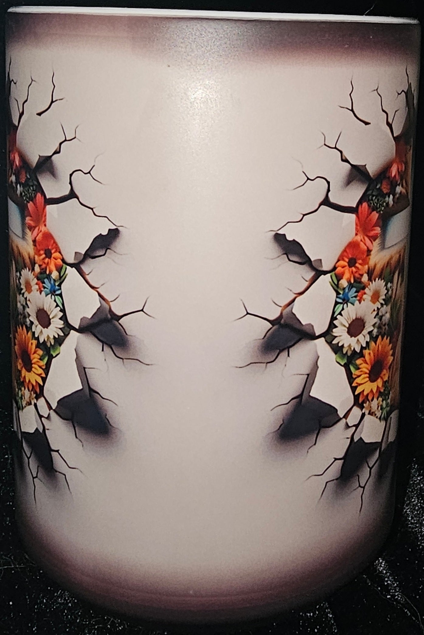 Wildflower Cross 15oz Color Changing Coffee Mug