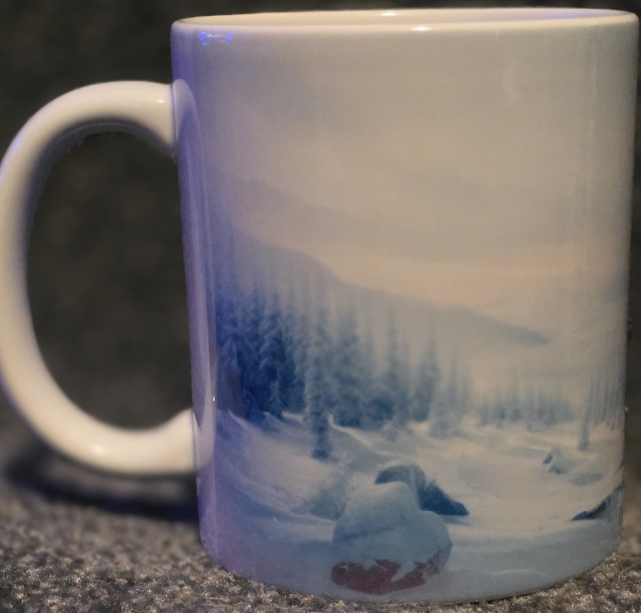 Forest Winterscape 11oz Coffee Mug
