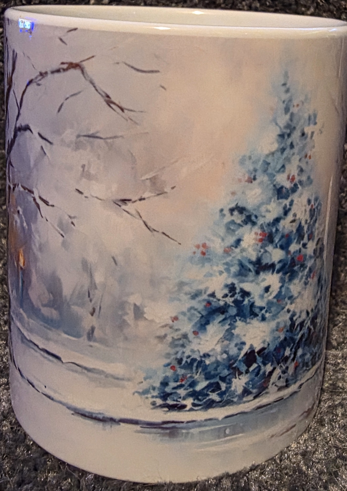 Trees and Cabin 11oz Coffee Mug