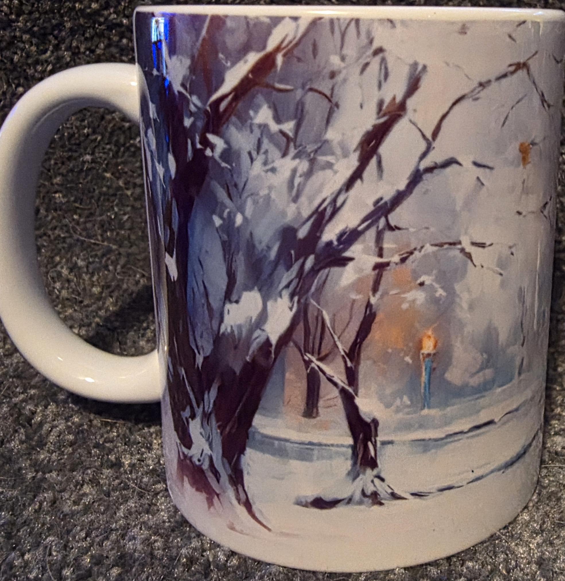 Trees and Cabin 11oz Coffee Mug