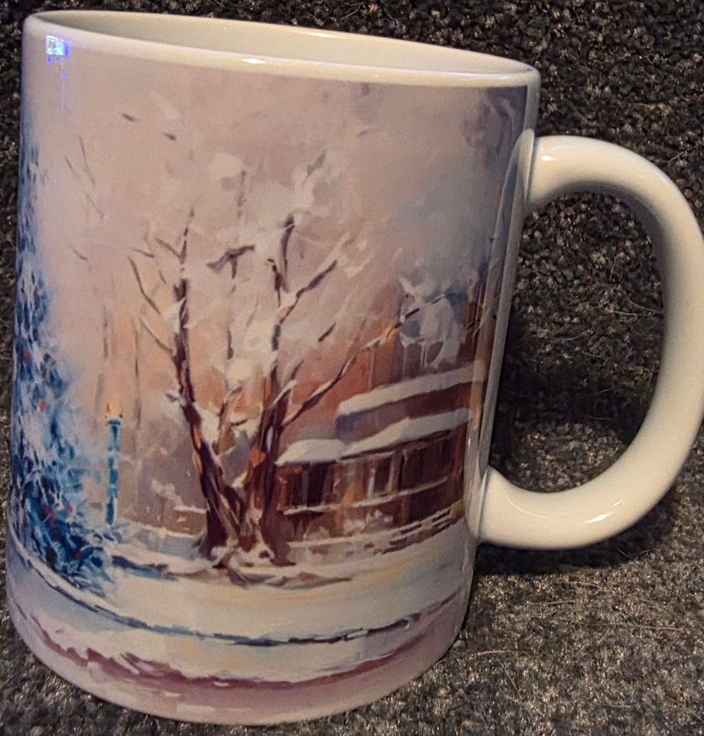 Trees and Cabin 11oz Coffee Mug